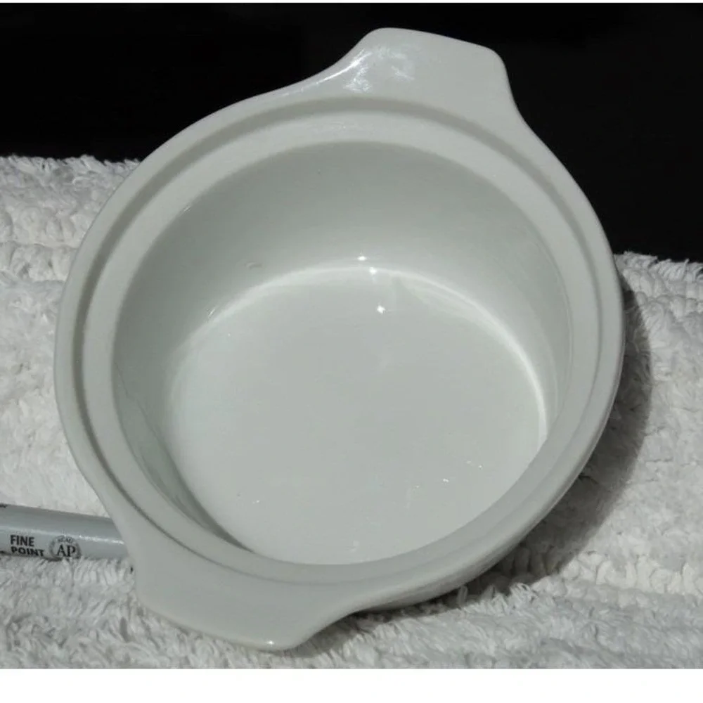 Mikasa‎ Fine China Accent White K1006 Ramekin Bowl with Lid